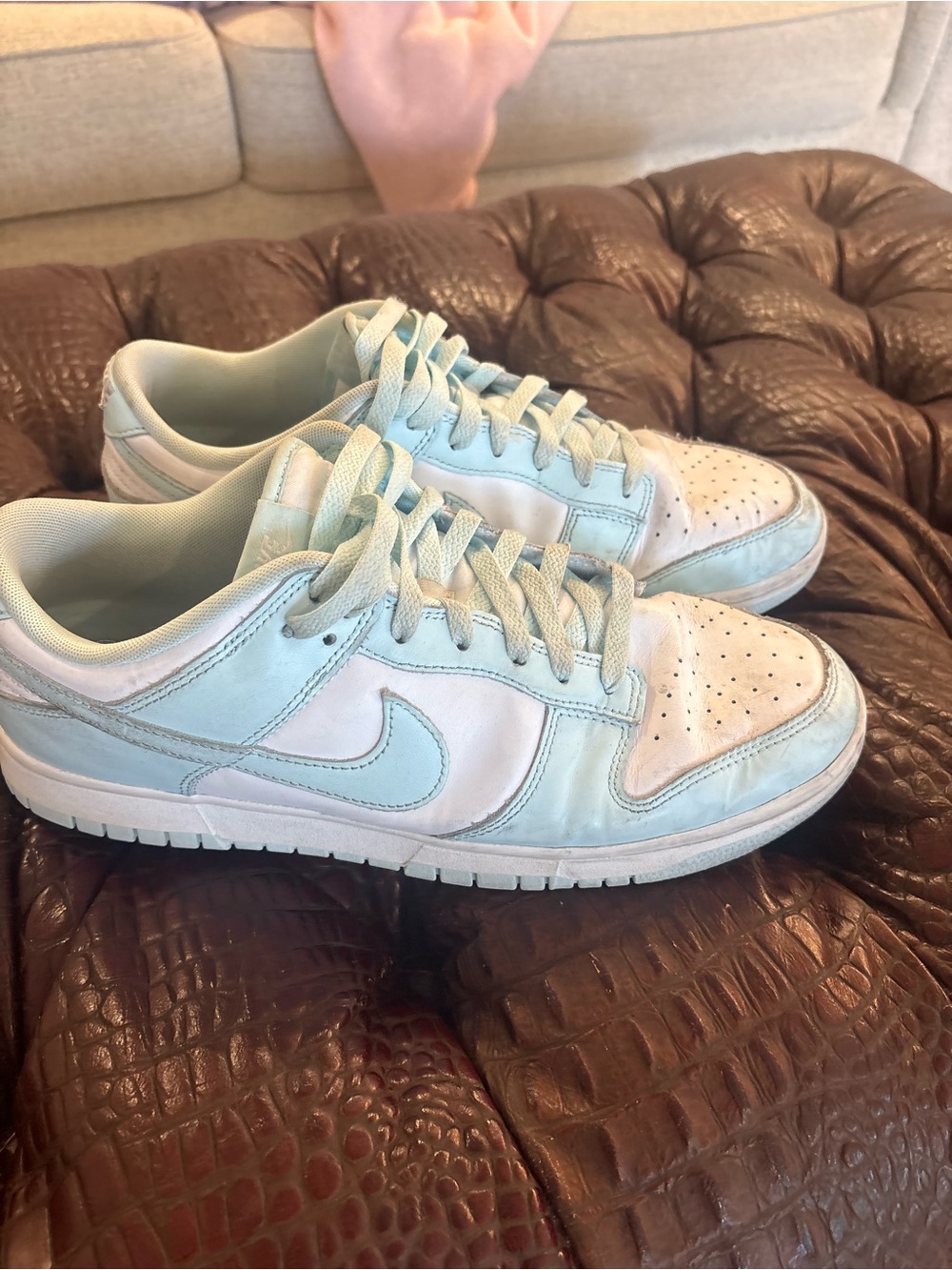 Nike Dunk Low Polar Blue Athletic Sneakers Size 11